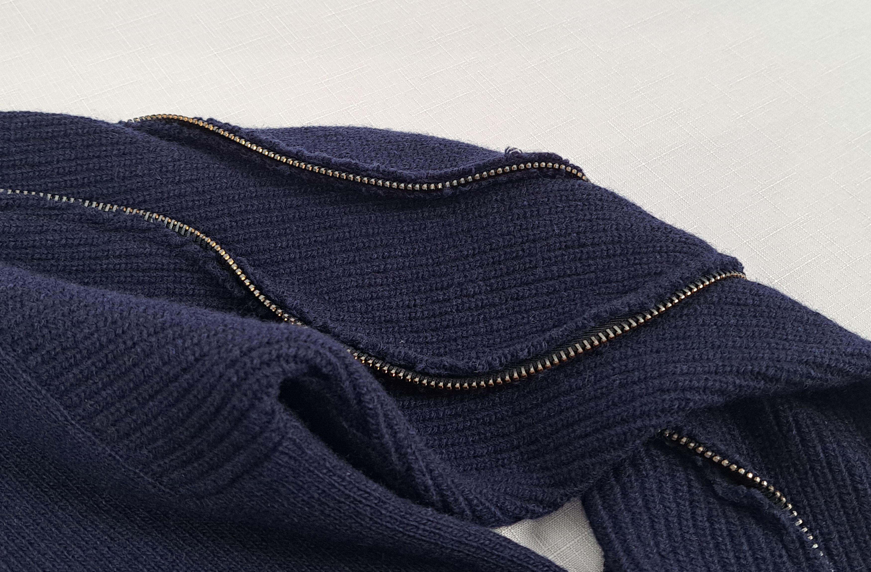 Iceberg ICEBERG decorative zippers on the sleeves wool sweater Size S / US 4 / IT 40 - 10 Thumbnail