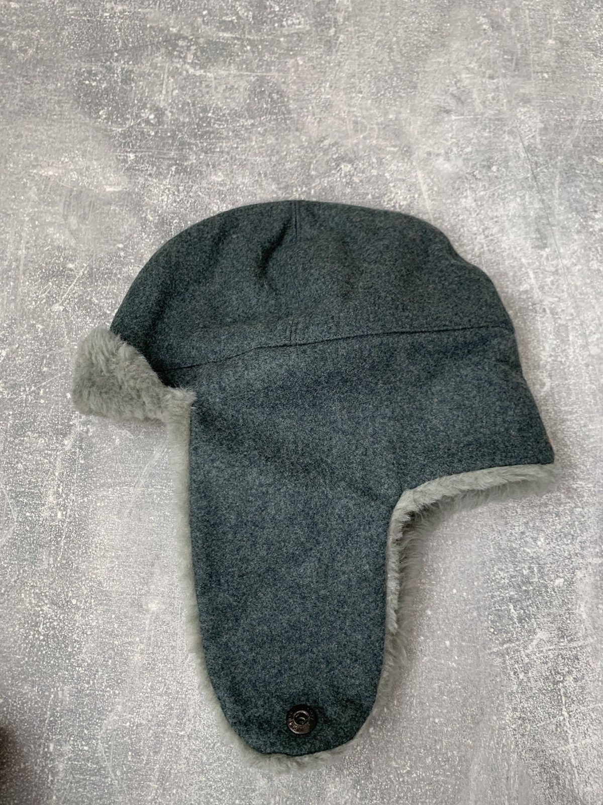Japanese Brand × Vintage Rare y2k mohair hat ushanka fuzzy fur style Size ONE SIZE - 5 Thumbnail