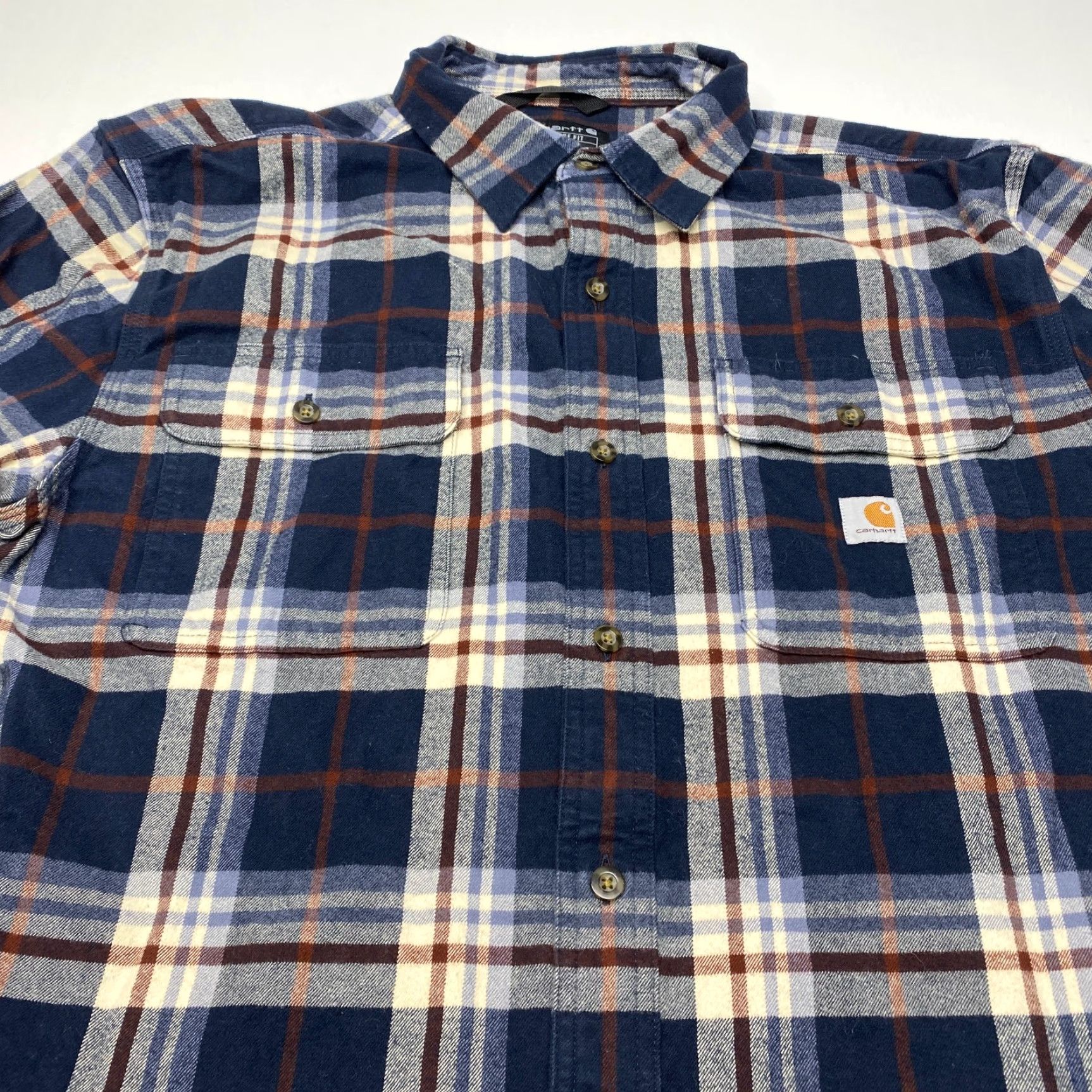 Carhartt Carhartt Mens Heavyweight Flannel Shirt Plaid Loose Fit Work Grunge Casual Size US L / EU 52-54 / 3 - 5 Thumbnail