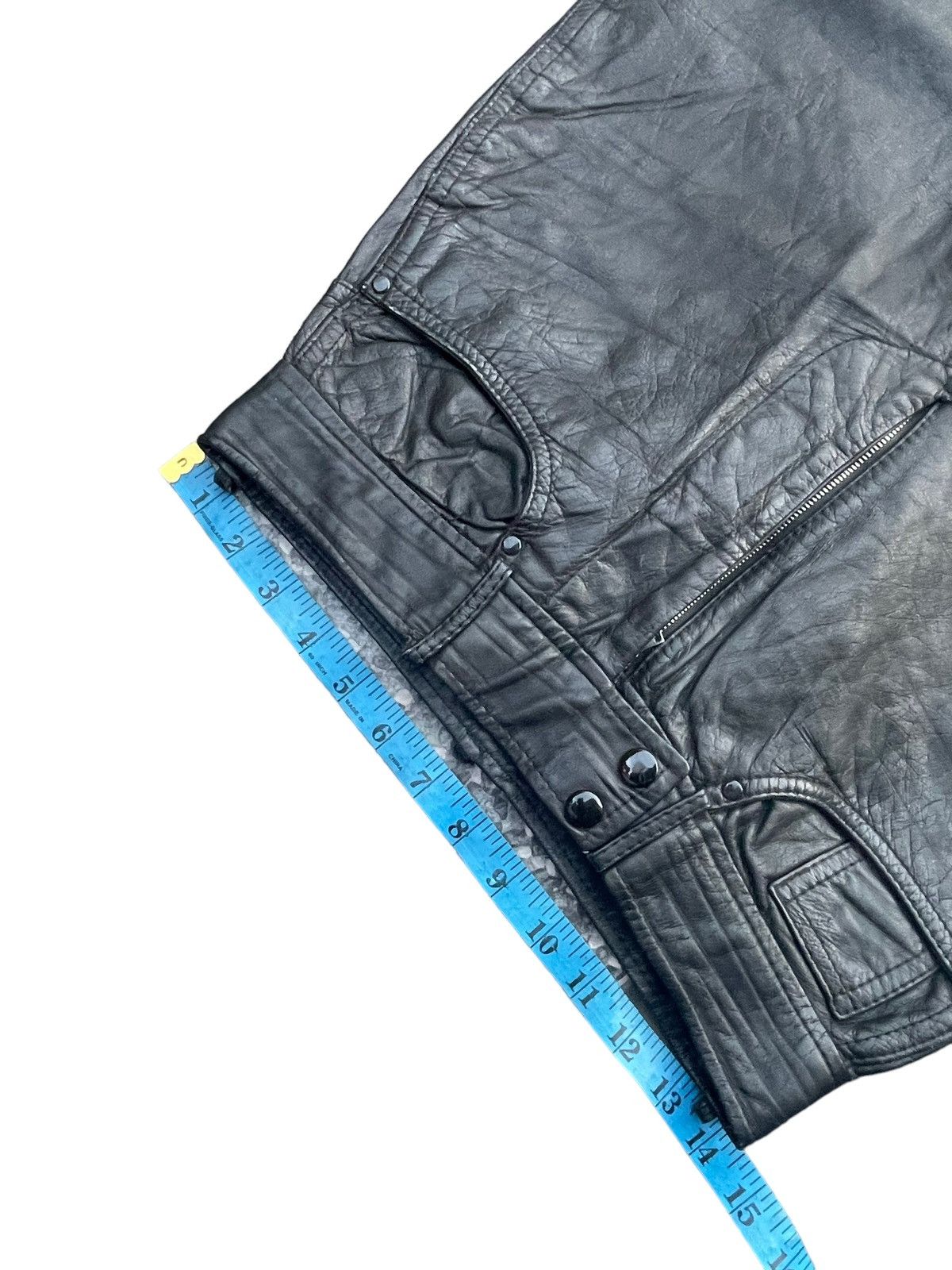 If Six Was Nine × Leather × Vintage Vintage Cream Soda Leather Pant Size US 28 / EU 44 - 10 Thumbnail