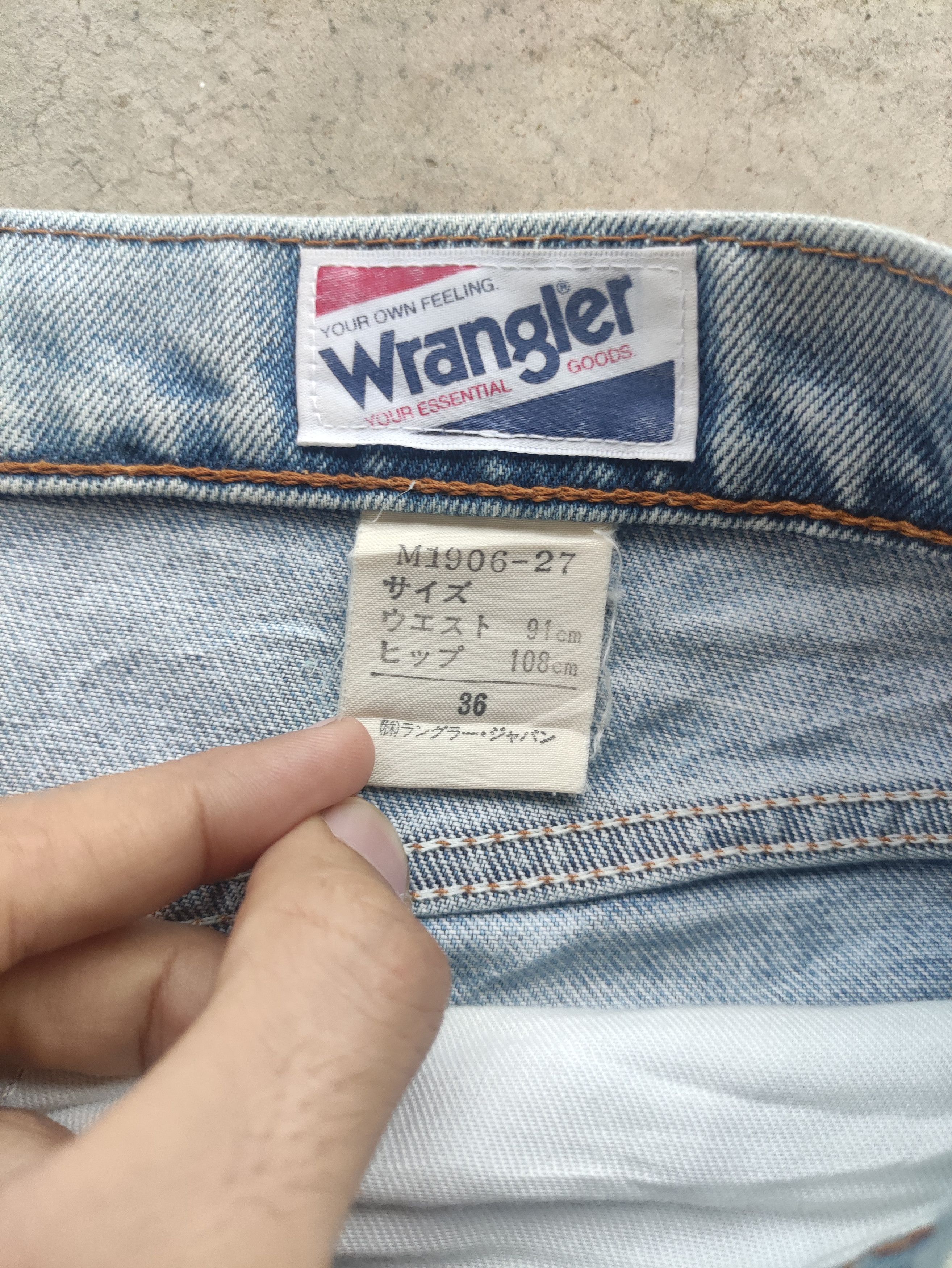 Wrangler Vintage Wrangler Distressed Faded Denim Pants Size US 34 / EU 50 - 6 Thumbnail