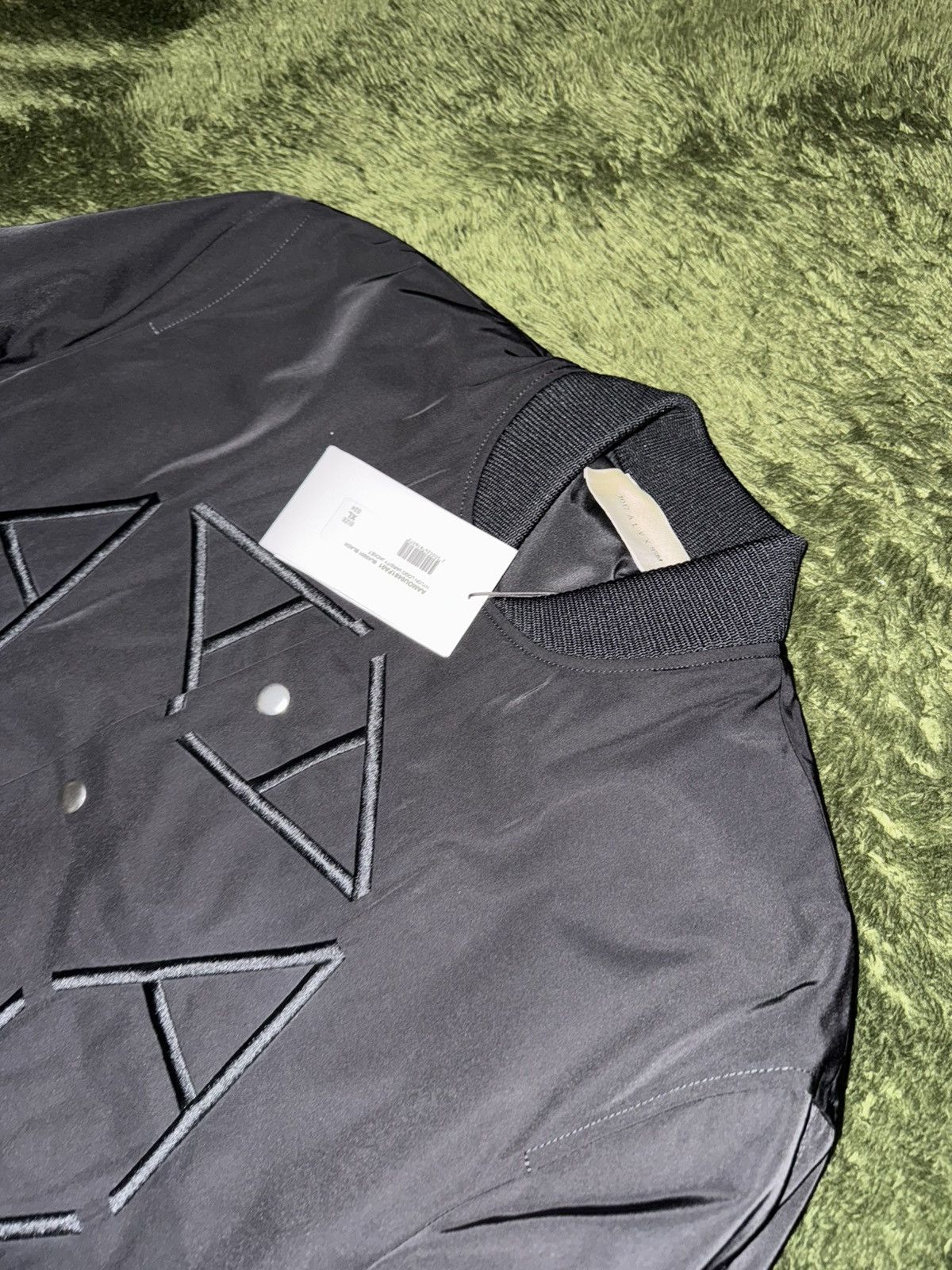 1017 ALYX 9SM [XL] 1017 ALYX 9SM Embroidered Nylon Varsity Jacket Size US XL / EU 56 / 4 - 2 Thumbnail