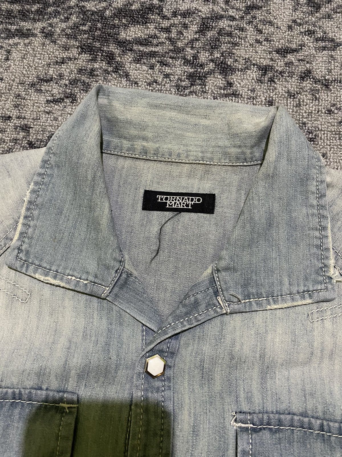 If Six Was Nine × Japanese Brand × Tornado Mart Tornado mart ifsixwasnine jeans shirt Size US M / EU 48-50 / 2 - 2 Thumbnail