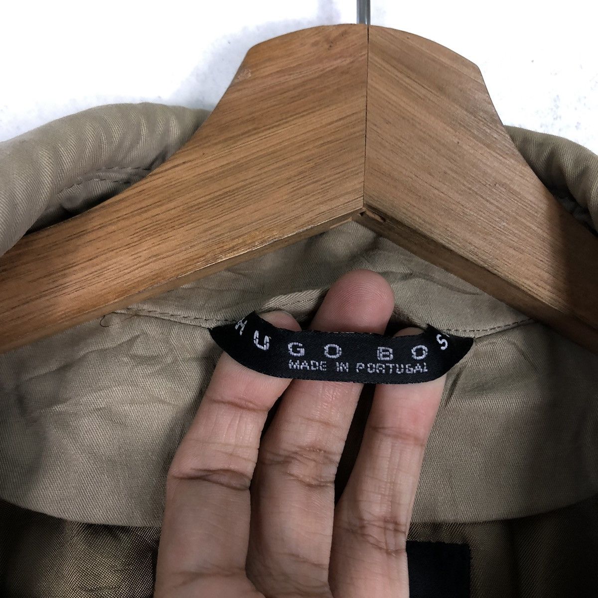 Hugo Boss 🔥Rich Brown - Fly Coats Long Jacket Hugo Boss Double Layer Size US M / EU 48-50 / 2 - 15 Thumbnail