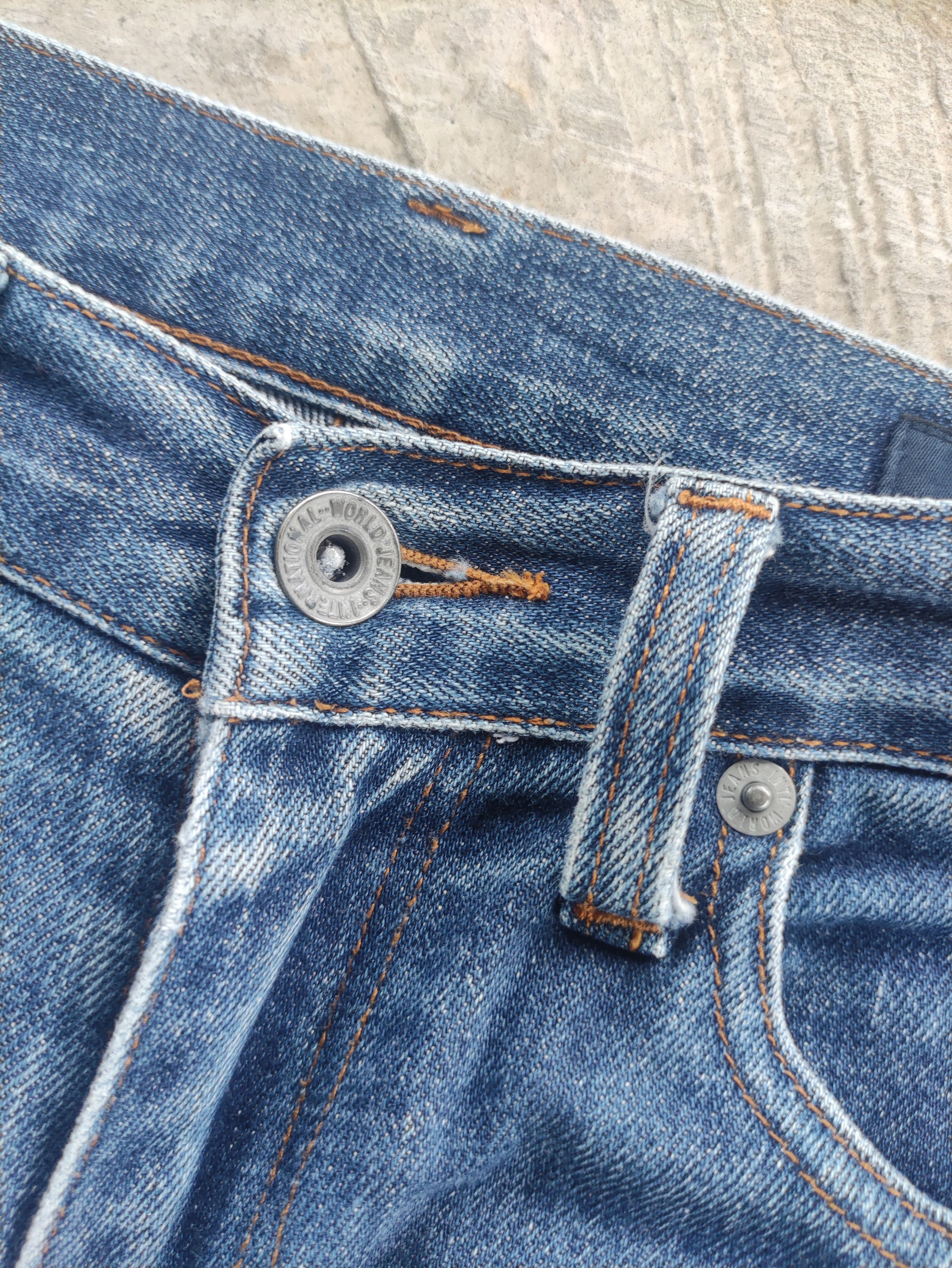 Japanese Brand Vintage Japanese Jean Distressed Faded Denim Pants Size 28" / US 6 / IT 42 - 5 Thumbnail