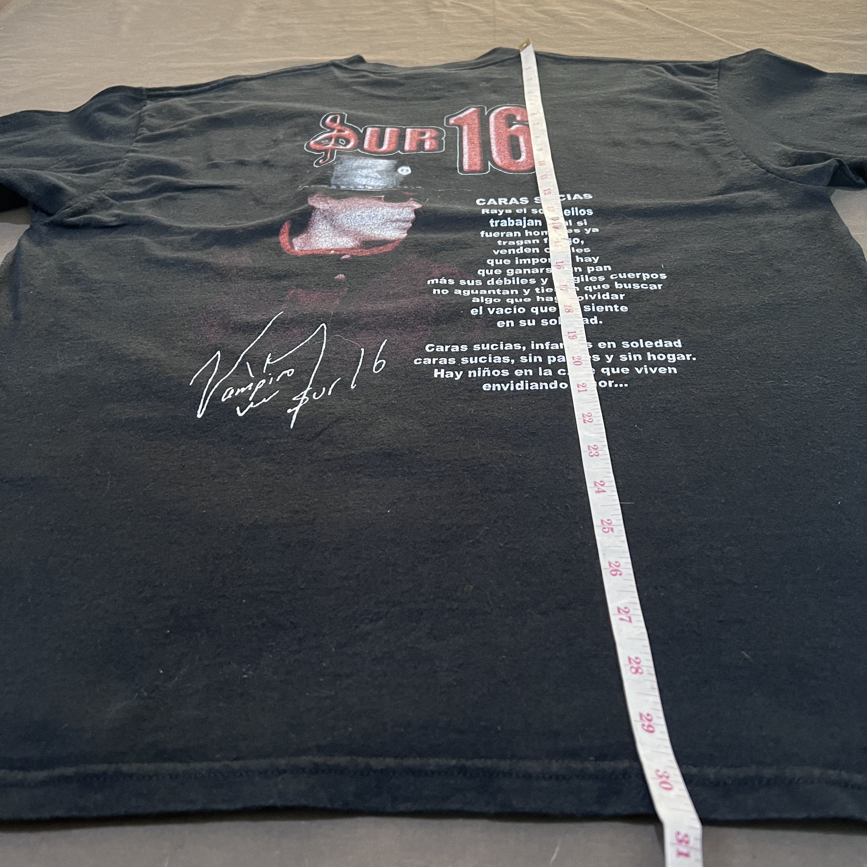 Band Tees × Vintage Vintage Sur 16 Mexican Rock Band Promo Tee XL Size US XL / EU 56 / 4 - 9 Thumbnail