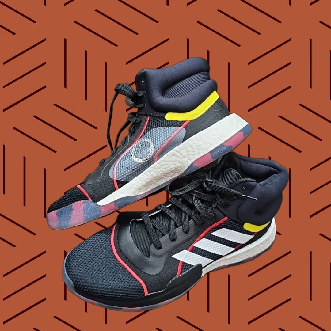 Adidas Adidas Marquee Boost McDonalds All American Sneaker High Top Men's US Size 15 Black Size US 15 / EU 48 - 1 Thumbnail