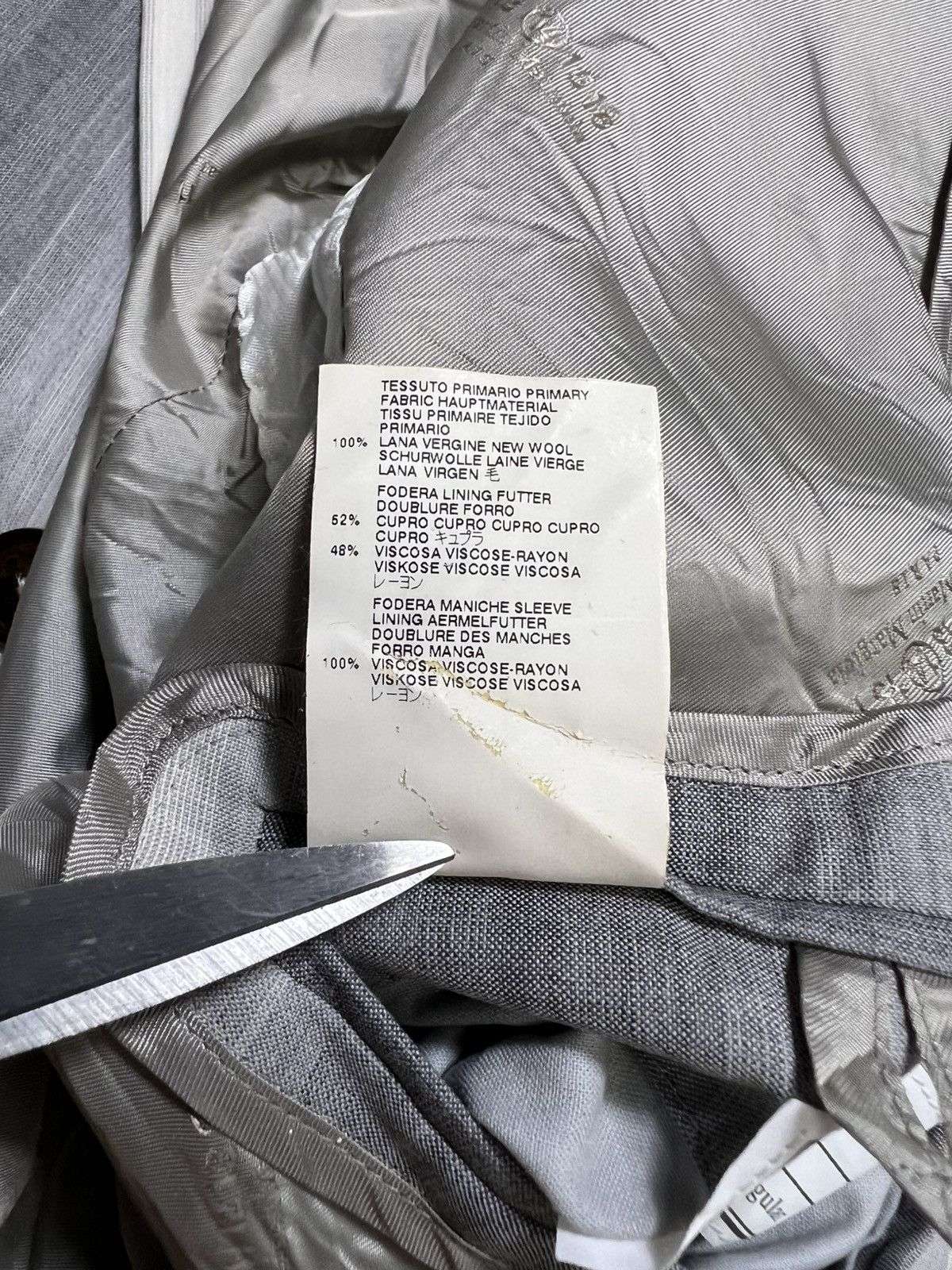 Maison Margiela Maison Margiela - S/S 13’ - Vertical Striped Blazer Size 46S - 18 Thumbnail