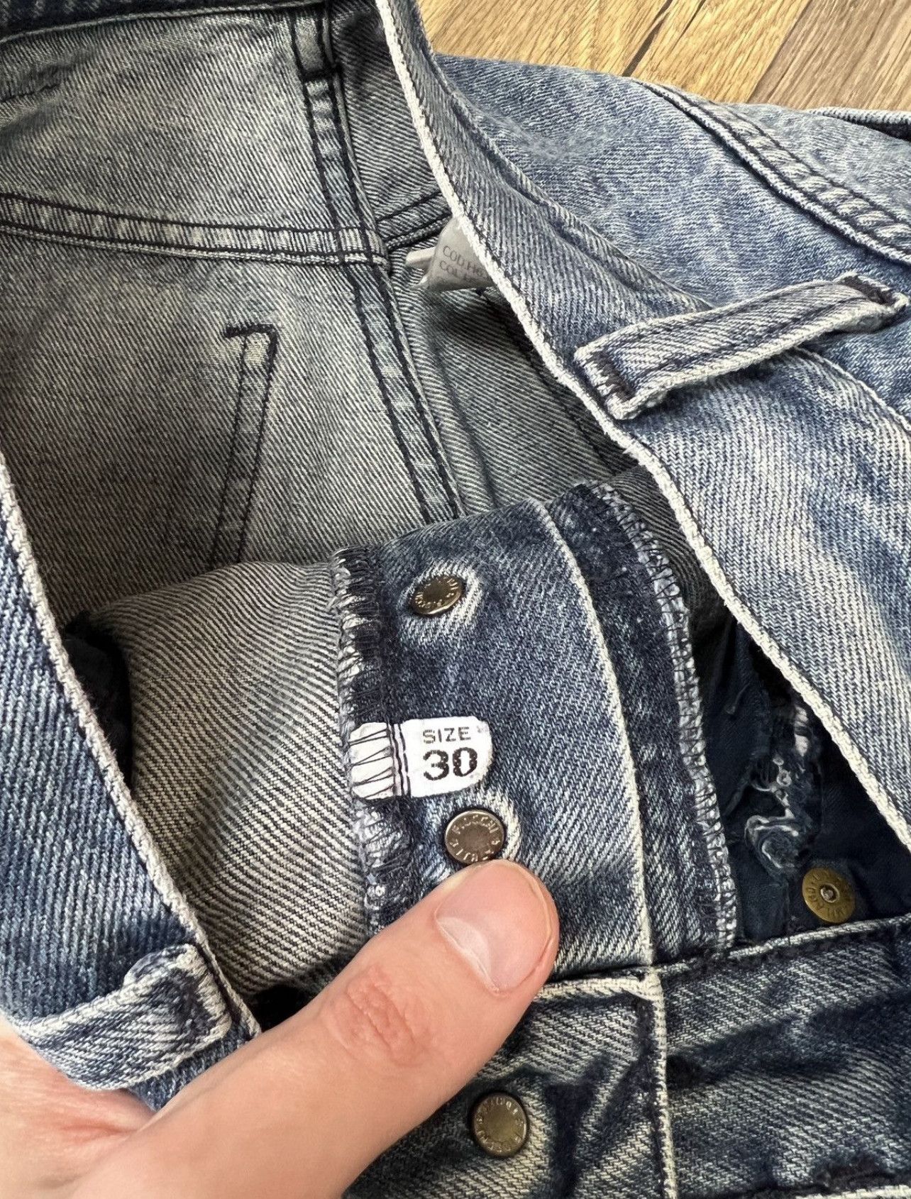 Armani × Emporio Armani × Vintage Vintage Armani Denim Blue Streetwear Jeans Size US 30 / EU 46 - 3 Thumbnail