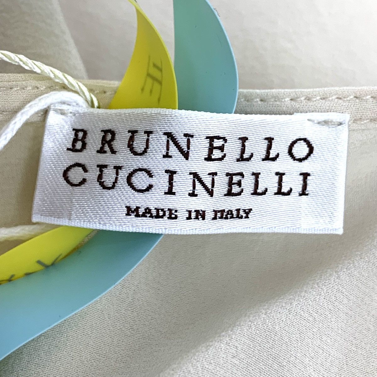 Brunello Cucinelli Brunello Cucinelli Beaded Silk Long Sleeve Shirt K26WX Size M / US 6-8 / IT 42-44 - 5 Thumbnail