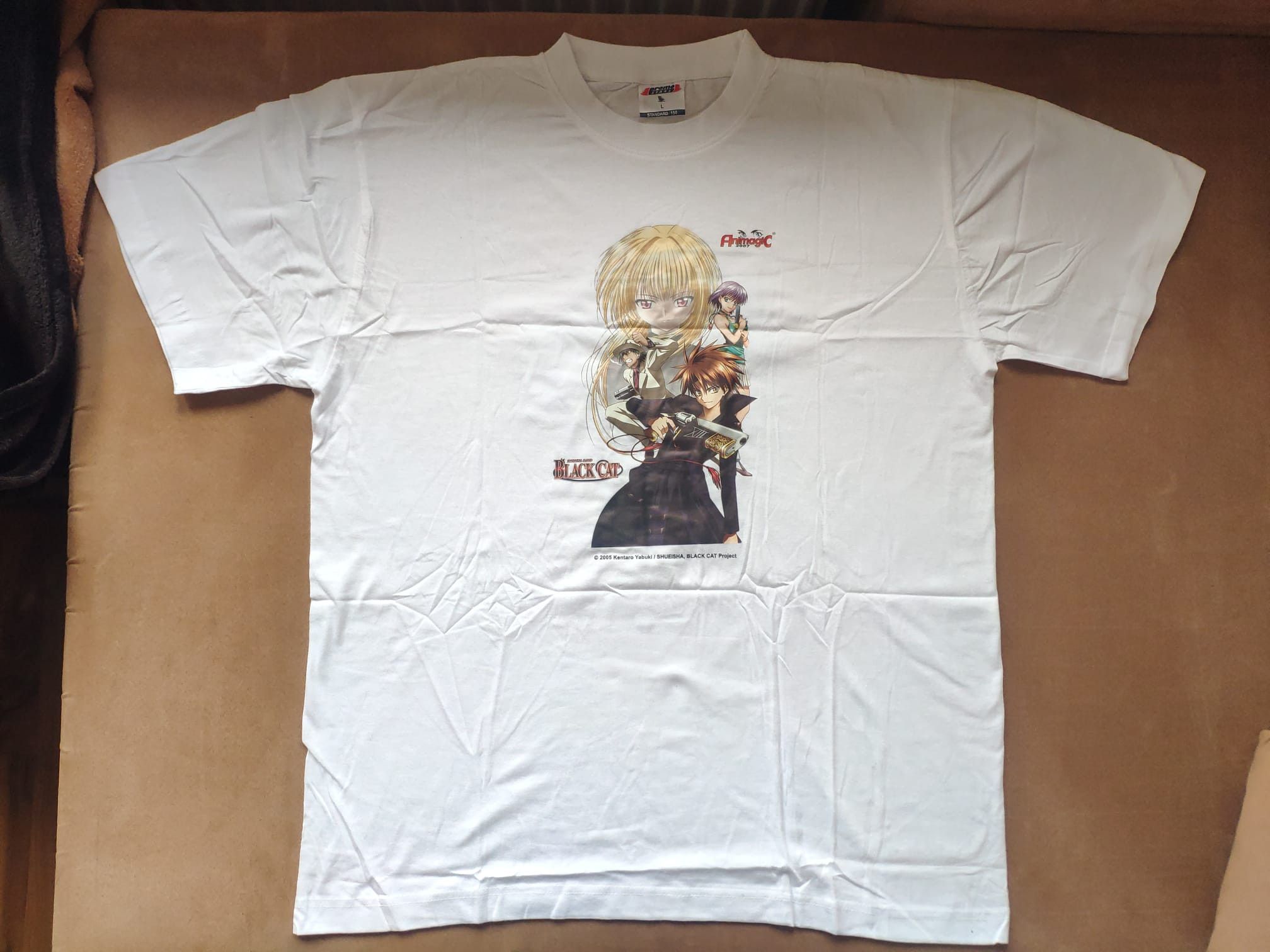 Other BLACK CAT Shonen Jump Anime T-Shirt AnimagiC 2007 UNWORN - L Size US L / EU 52-54 / 3 - 1 Thumbnail