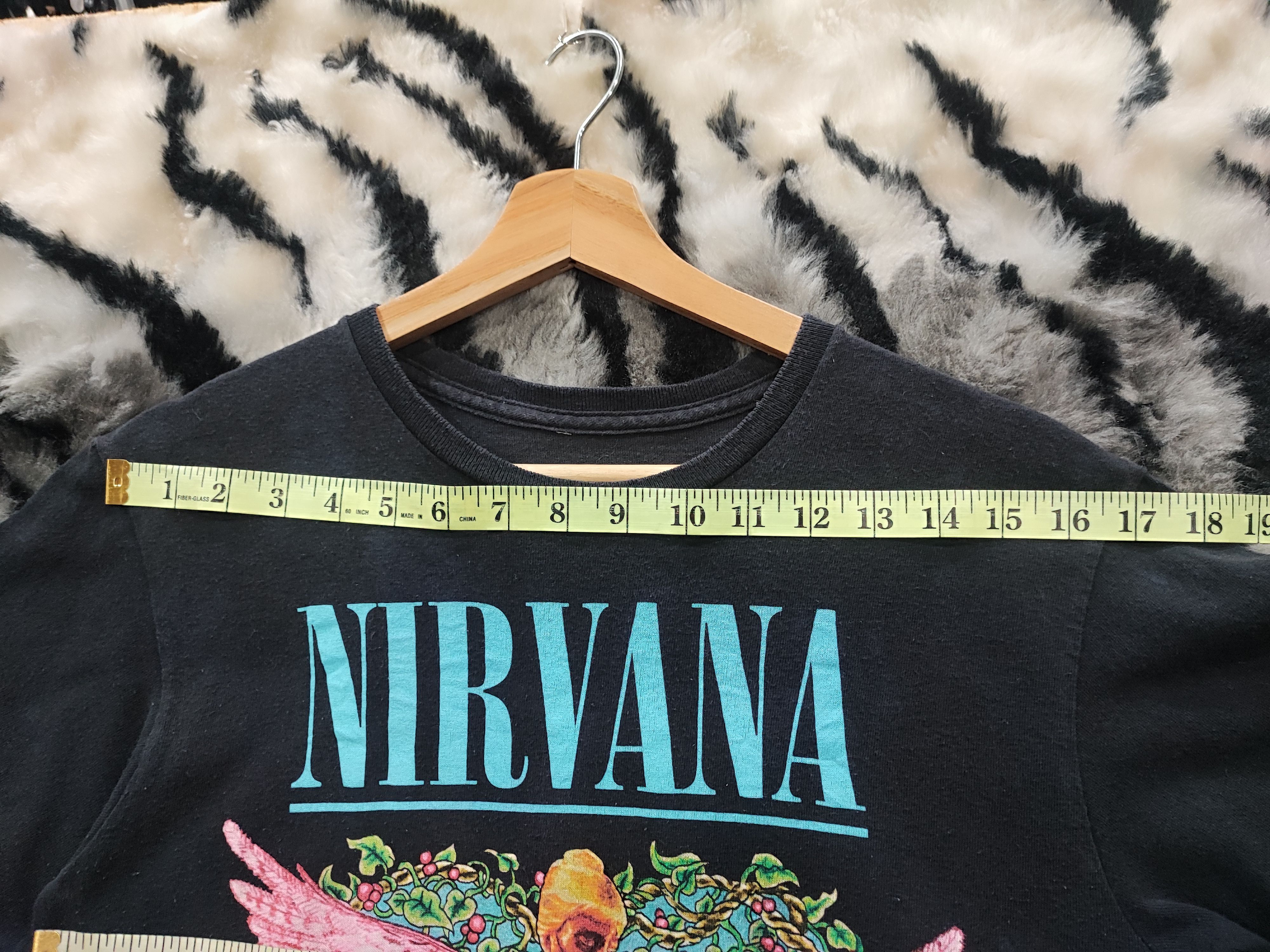Band Tees nirvana in utero angel t shirt Size US M / EU 48-50 / 2 - 7 Thumbnail