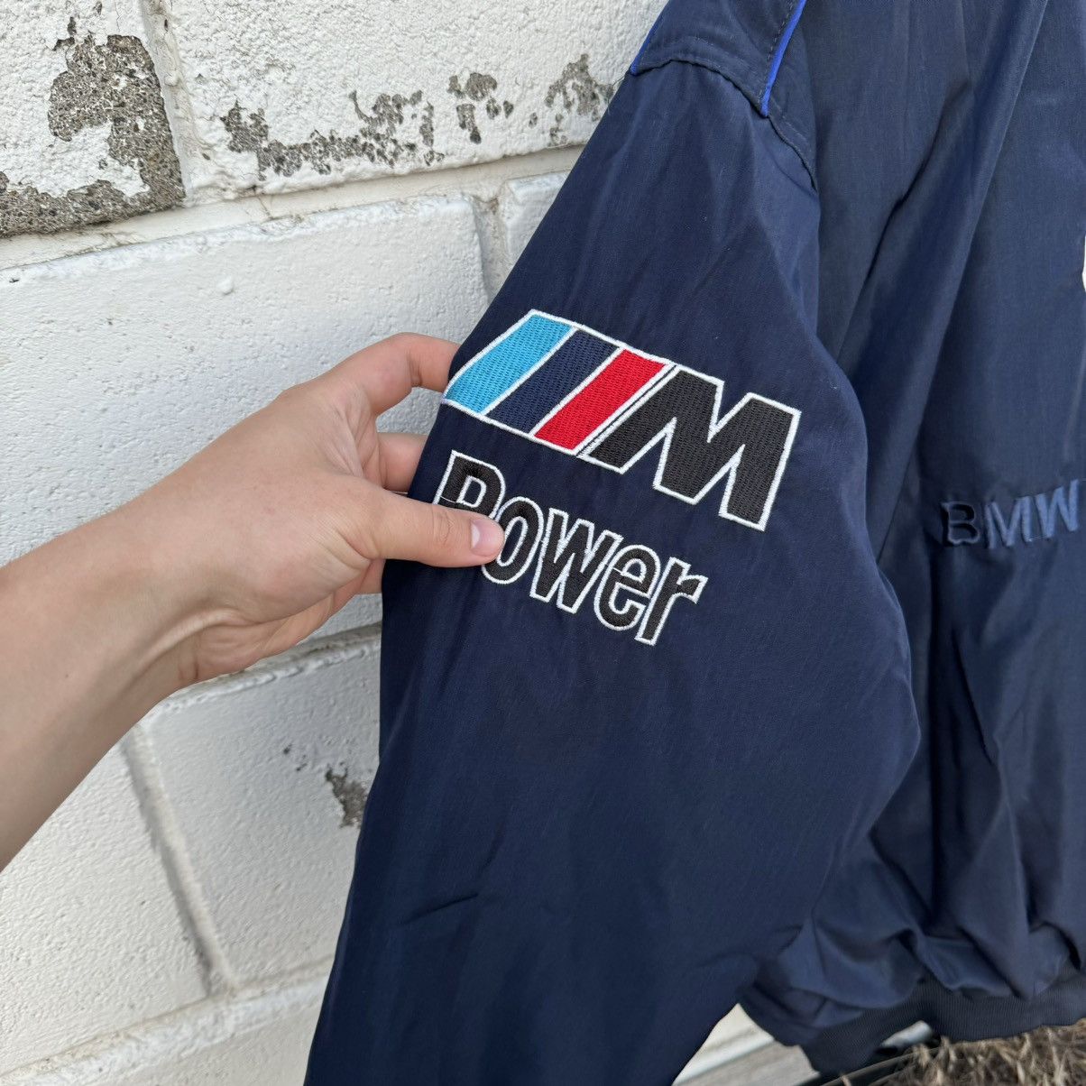 BMW Vintage BMW M-Power Petronas racing jacket Size US XL / EU 56 / 4 - 4 Thumbnail