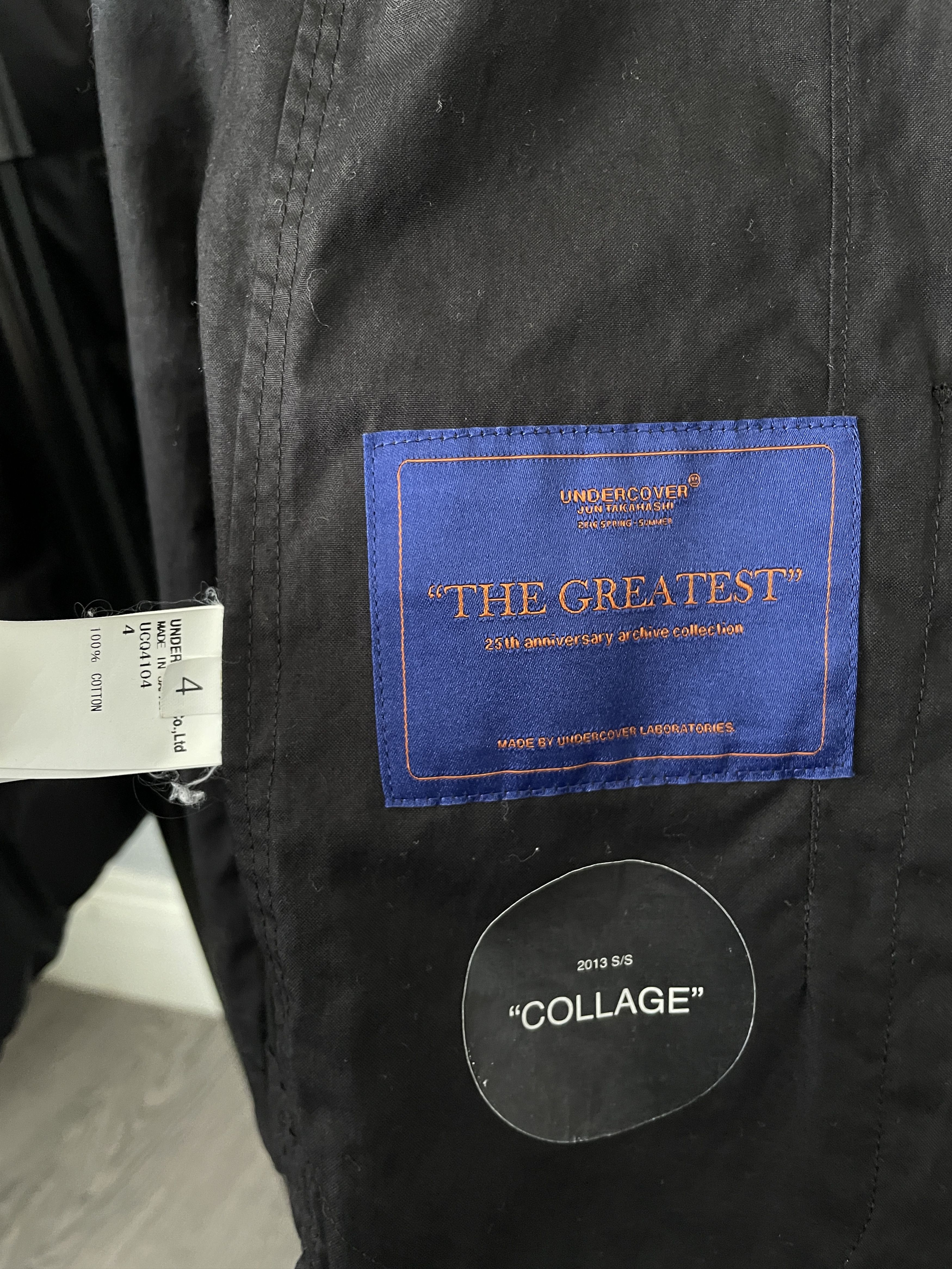 Jun Takahashi × Undercover Jun Takahashi Undercover Reversible Blazer (NEOBOY) Size US XL / EU 56 / 4 - 7 Thumbnail
