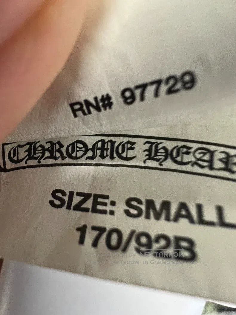 Chrome Hearts CHROME HEARTS Size S Black Sanskrit long sleeves Size US S / EU 44-46 / 1 - 6 Thumbnail
