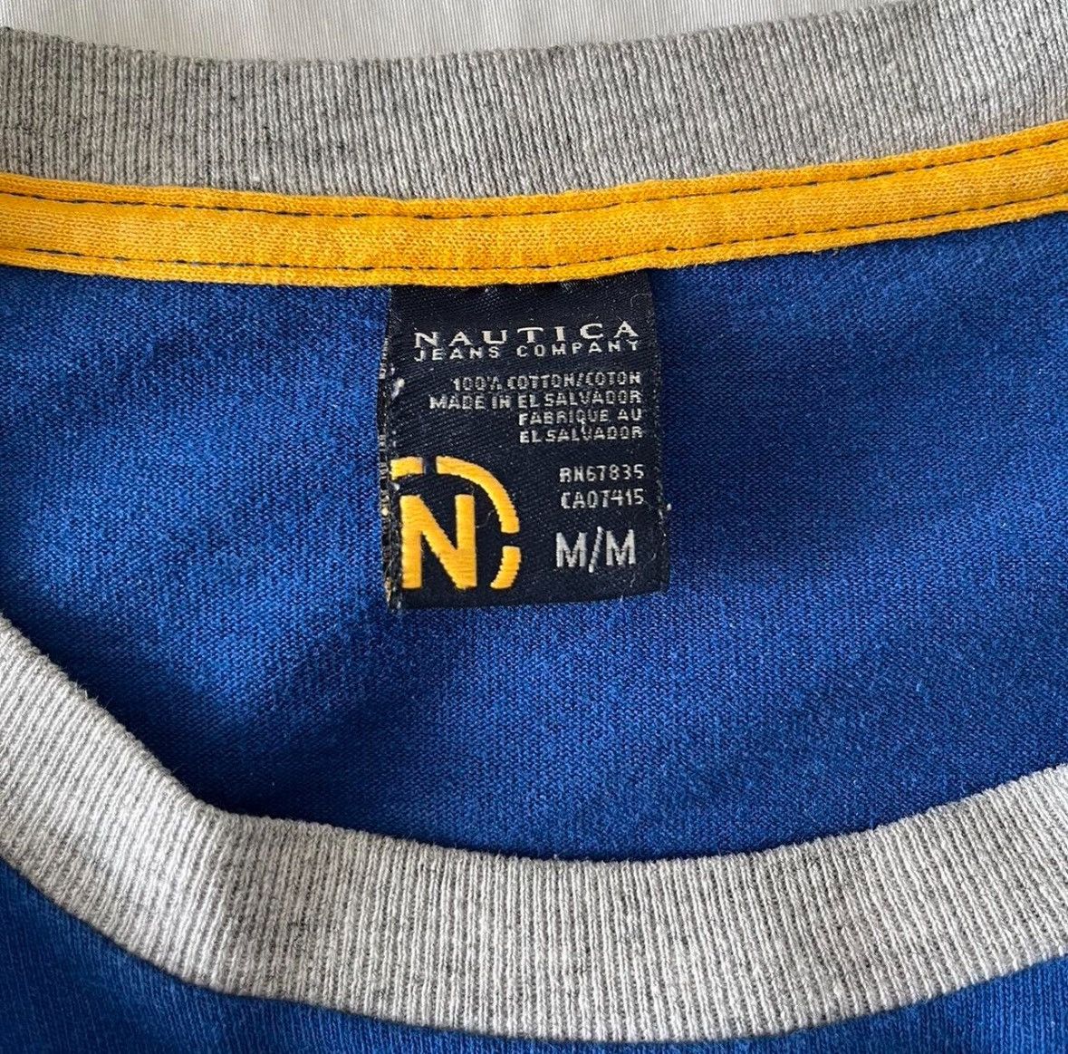 Nautica × Vintage Vintage Nautica Gel Print Longsleeve Size US M / EU 48-50 / 2 - 2 Thumbnail