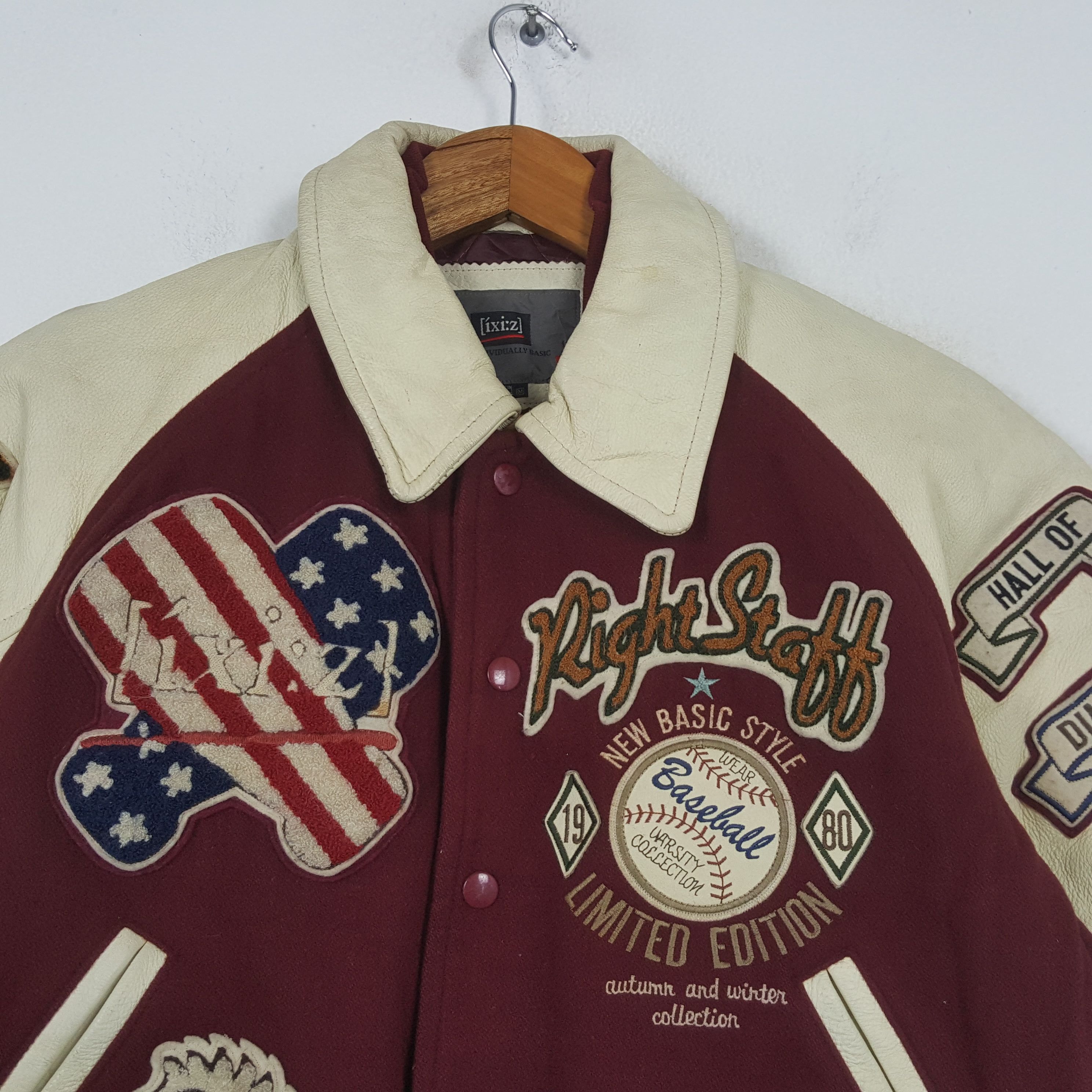 Designer Vintage ixi:z CHAMPTEAM Rare Design Varsity Jacket C295N22 Size US L / EU 52-54 / 3 - 2 Thumbnail