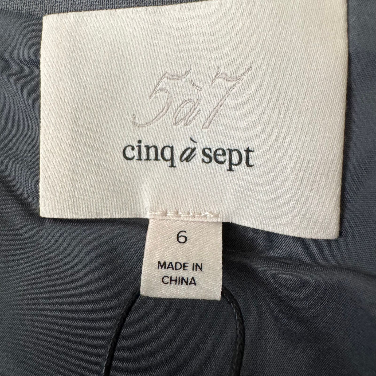 Cinq a Sept Cinq a Sept Waverly Silk Gathered Bow Accent Mini Dress NWT Size M / US 6-8 / IT 42-44 - 11 Thumbnail