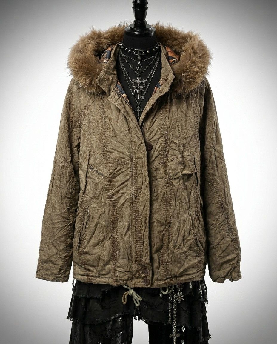 Tornado Mart Tornado Mart Fur Leather Jacket | Grailed