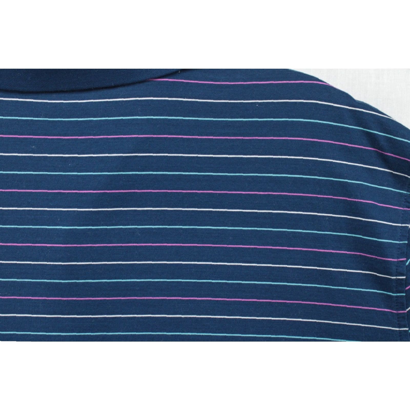 Peter Millar VINTAGE Peter Millar Crown Ease Polo Shirt Mens XL Blue Striped Short Sleeve Golf Preppy Size US XL / EU 56 / 4 - 5 Thumbnail