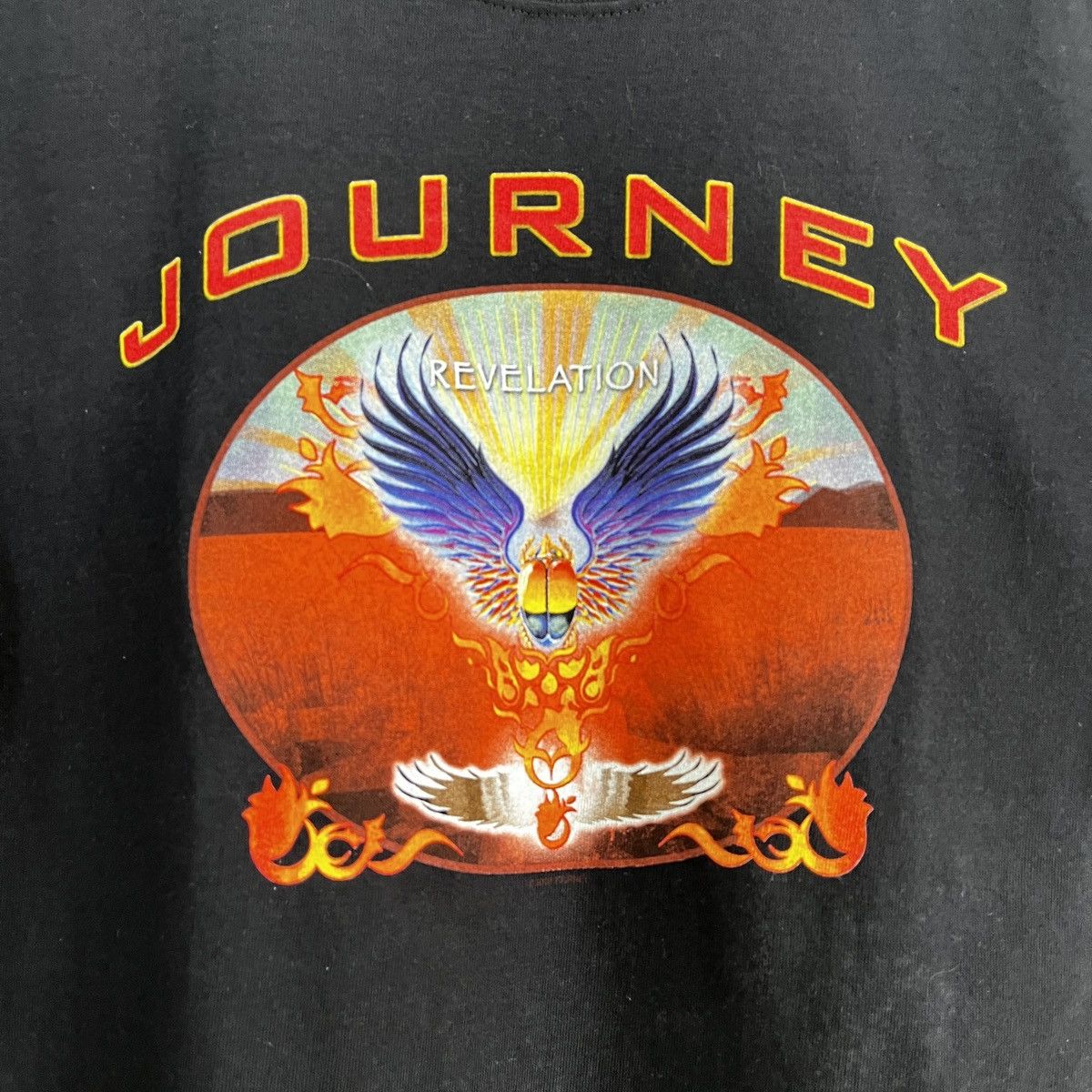 Anvil × Vintage Journey Rock Band Revelation Album TShirt New Anvil Tag Size US M / EU 48-50 / 2 - 8 Thumbnail