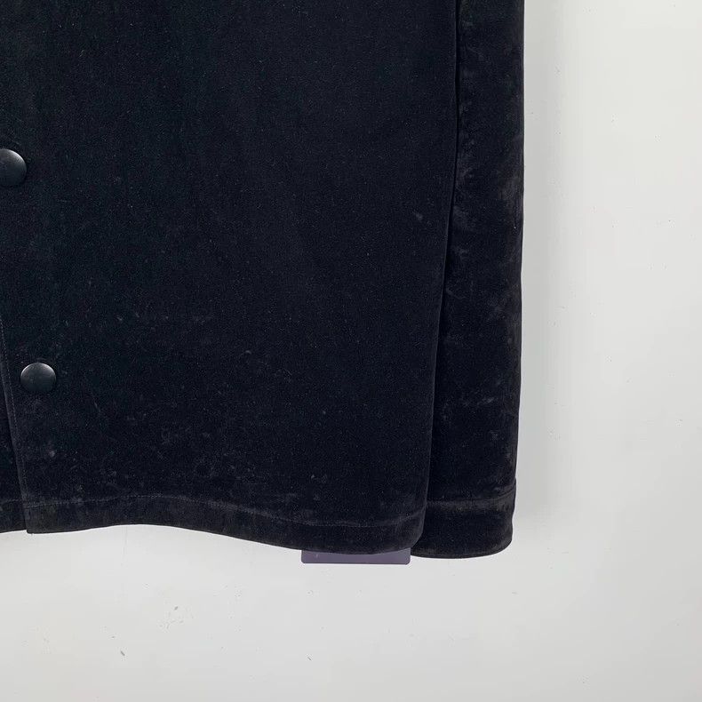 Prada PradaBlack triangle label cotton lapel single-breasted long Size US L / EU 52-54 / 3 - 4 Thumbnail