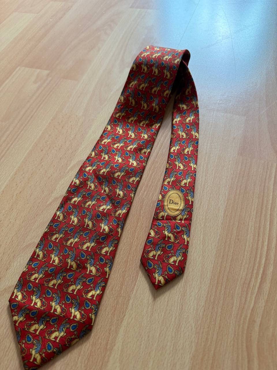 Christian Dior Monsieur Christian Dior Monseur Hand made tie Size ONE SIZE - 1 Thumbnail