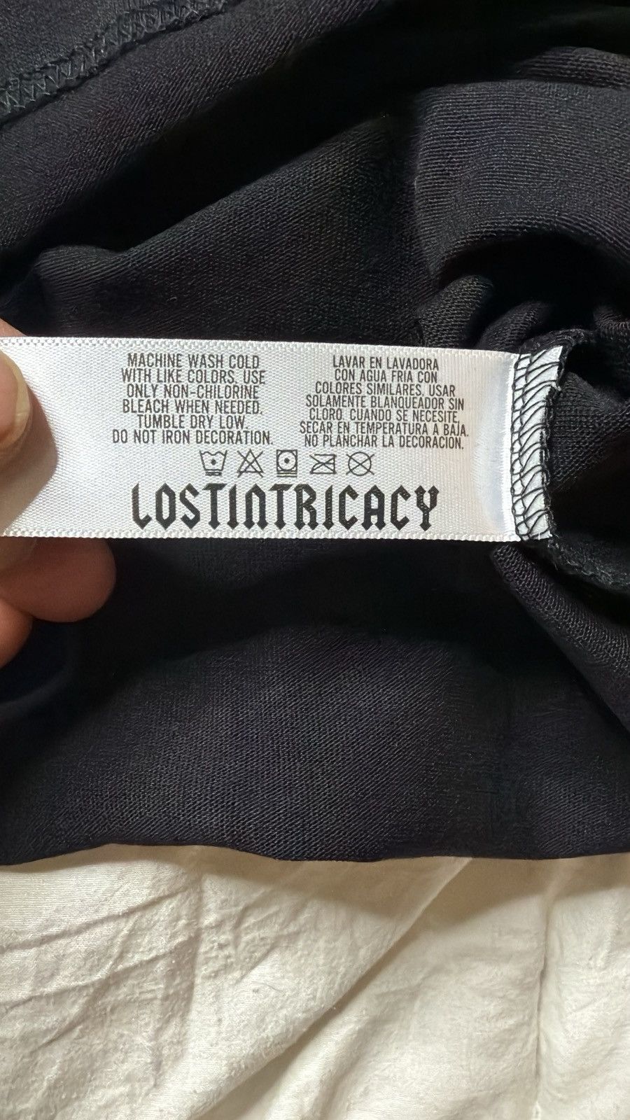 LOST INTRICACY Lost Intricacy Black Logos Longsleeve Large Size US L / EU 52-54 / 3 - 10 Thumbnail