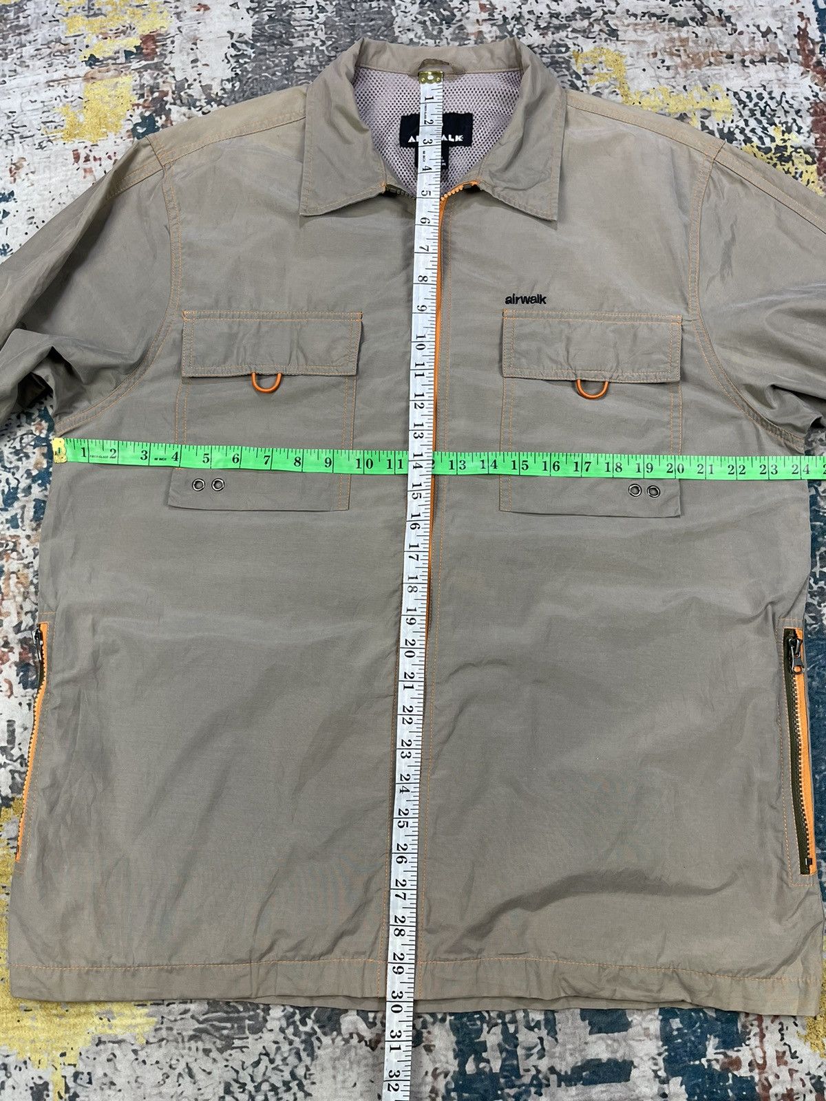 Airwalk Airwalk Nylon Zipper Overshirt Jackets Size US M / EU 48-50 / 2 - 9 Thumbnail