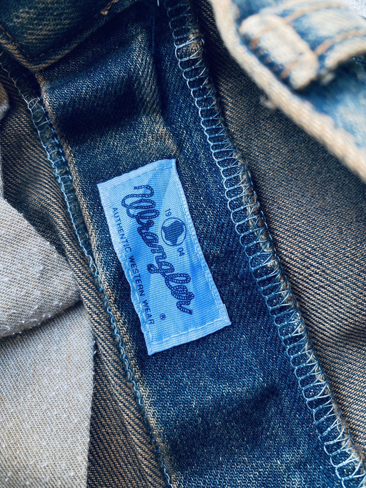 Wrangler Vintage wrangler Rusty Selvedge Distressed Denim Pants Size US 29 - 17 Thumbnail