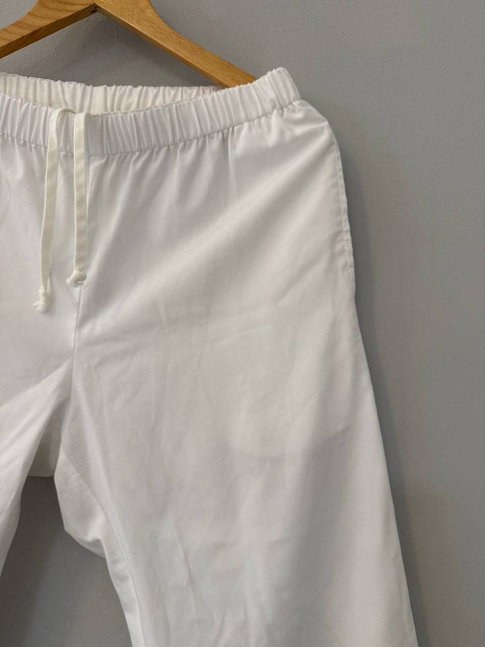 Comme des Garcons Comme des Garcons Comme des Garcons White Wide leg pants Size 30" / US 8 / IT 44 - 2 Thumbnail