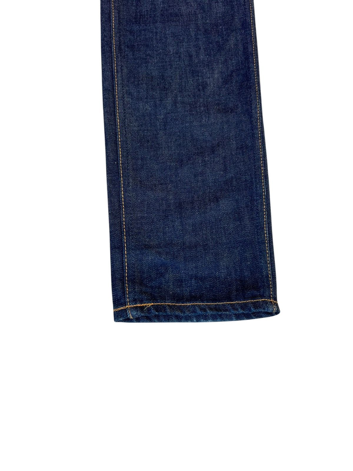 Levi's Vintage Clothing Vintage 2005 Levi’s 606 Big E Orange Tab Denim Skinny Jeans Size US 32 / EU 48 - 19 Thumbnail