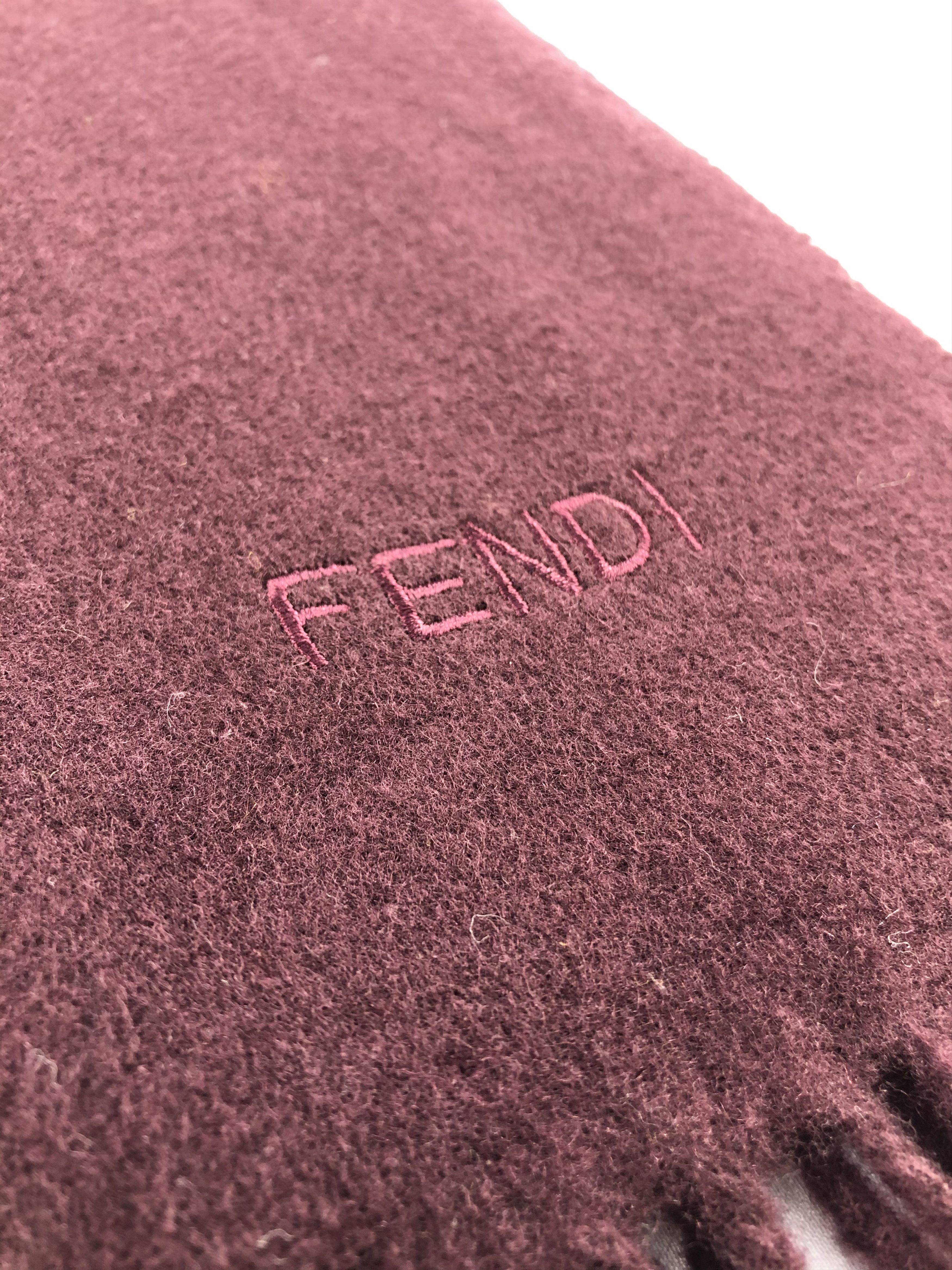 Fendi Vintage Fendi Scarf/Muffler/Neckwear MF1707 Size ONE SIZE - 5 Thumbnail