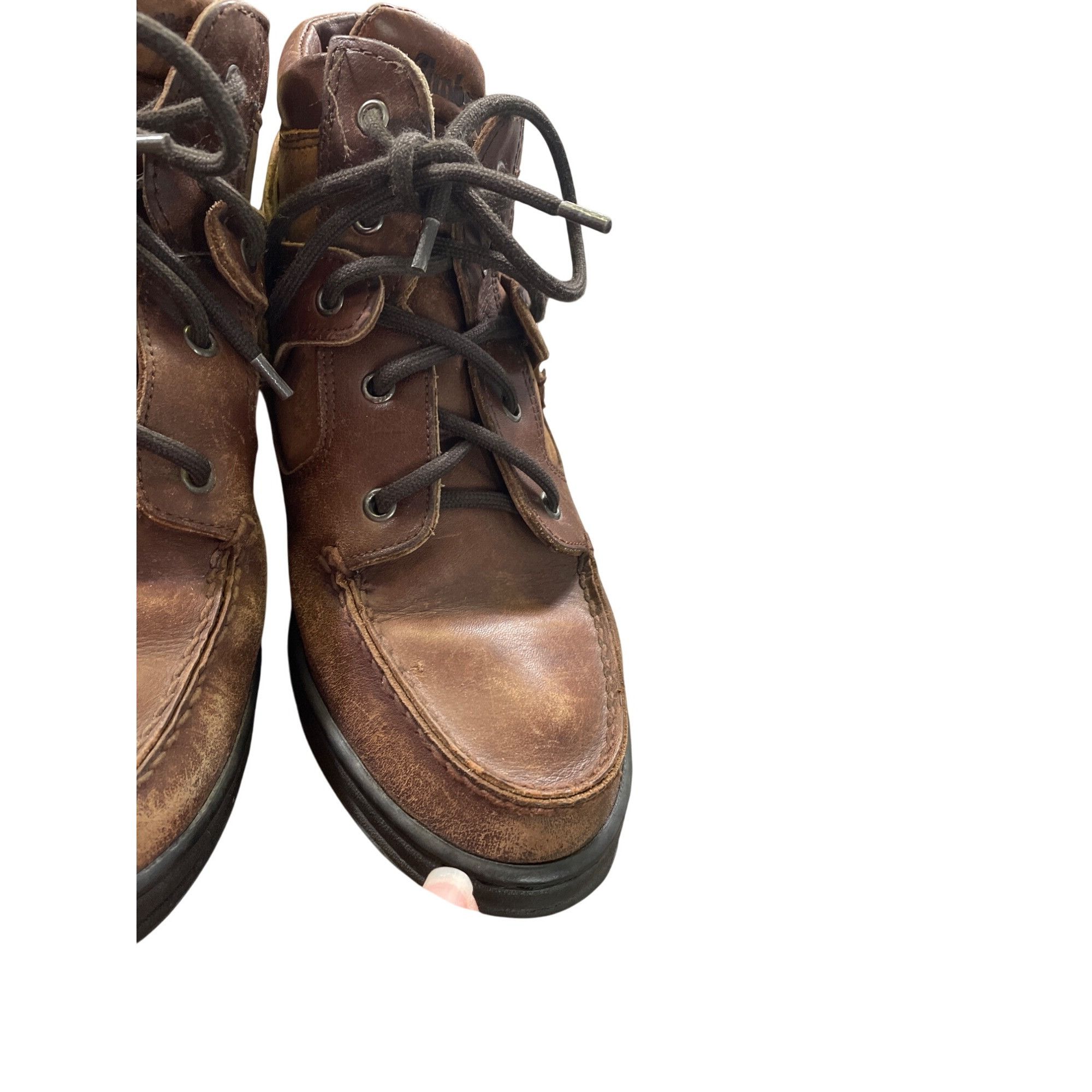 Timberland Timberland Gore-Tex Mens Brown Leather Ankle Boots Size 9.5M Size US 9.5 / EU 42-43 - 9 Thumbnail