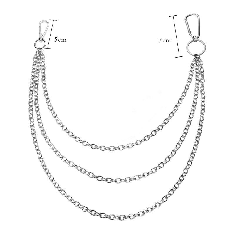 Vintage Vintage Triple Layer Wallet Chain Size ONE SIZE - 2 Thumbnail