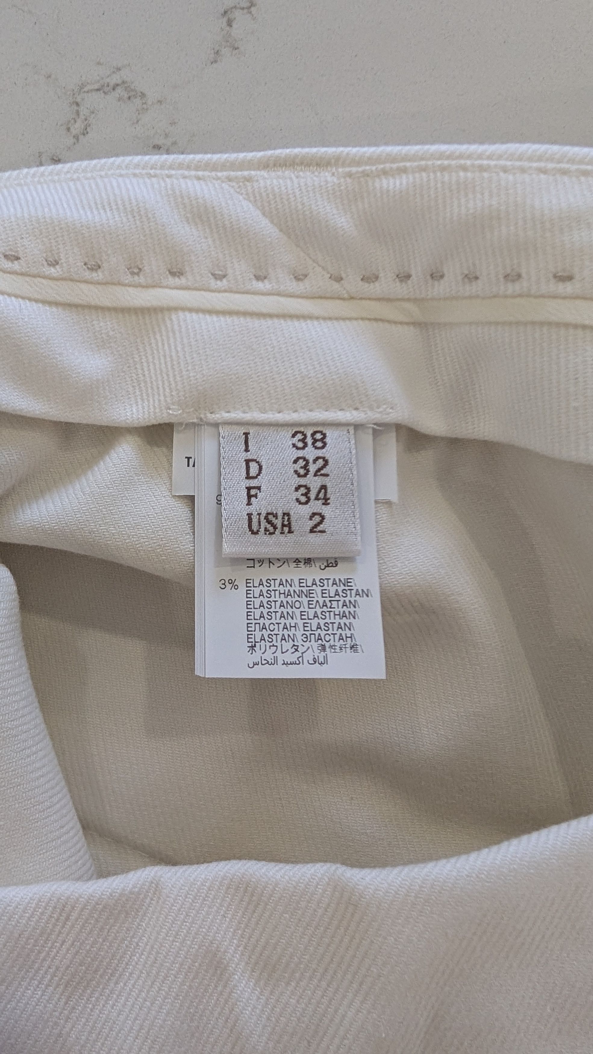 Brunello Cucinelli Brunello Cucinelli Monili Soft Canvas Pleated Tailored Pants Size 26" / US 2 / IT 38 - 6 Thumbnail