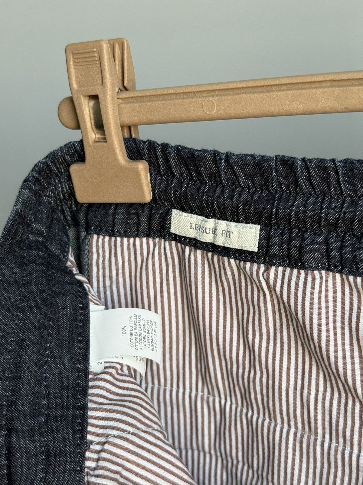Brunello Cucinelli Brunello Cucinelli Pants Leisure Fit Drawstring Trousers Size US 34 / EU 50 - 11 Thumbnail