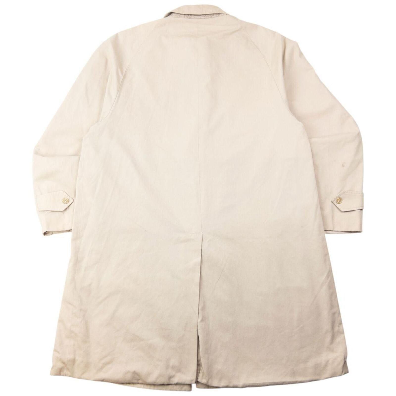 Burberry Vintage 80s Burberry Nova Check Lined Trench Jacket Size XL Size US L / EU 52-54 / 3 - 3 Thumbnail