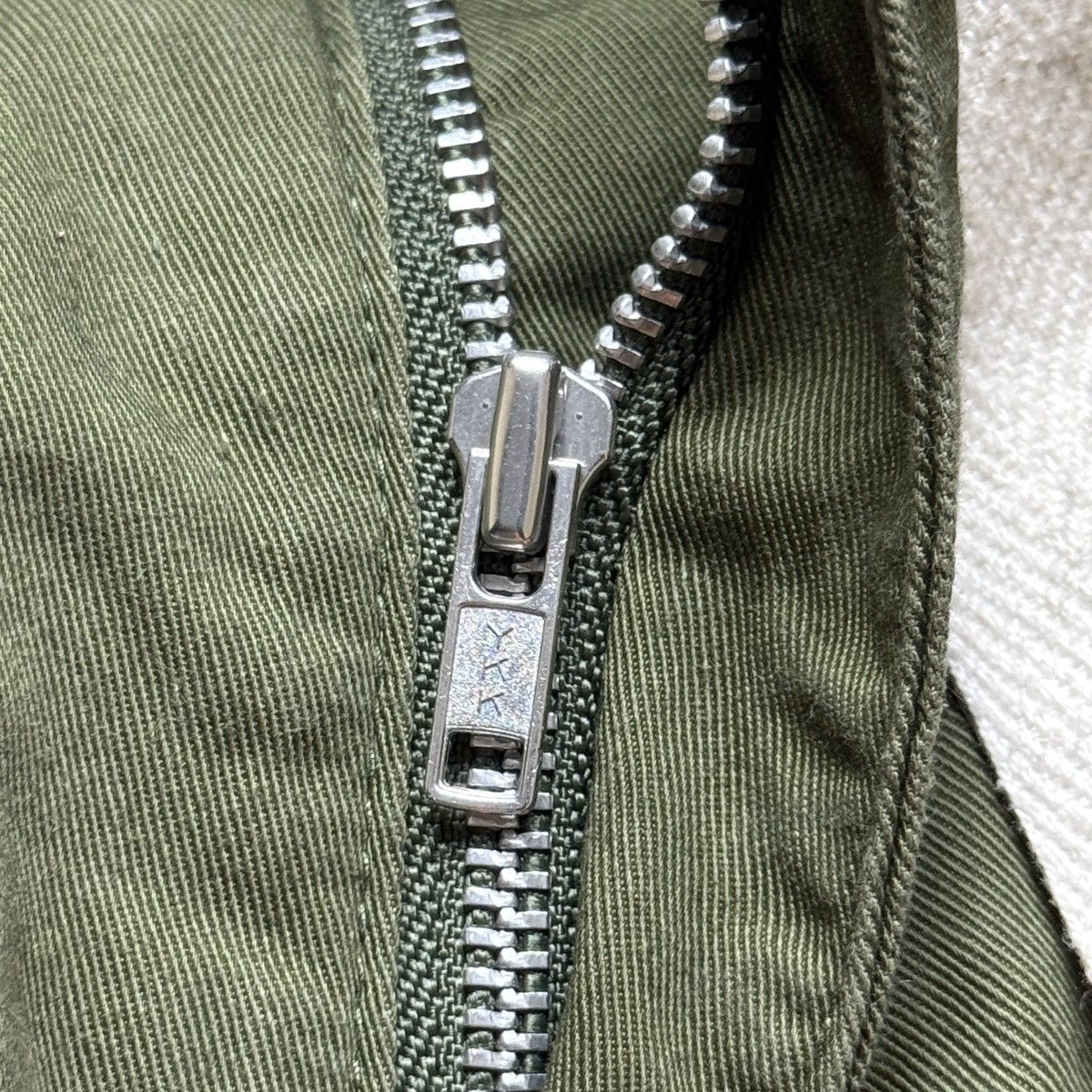 Beams Japan Beams Japan - Army Green Cropped Chino Wide Pants Size US 32 / EU 48 - 7 Thumbnail