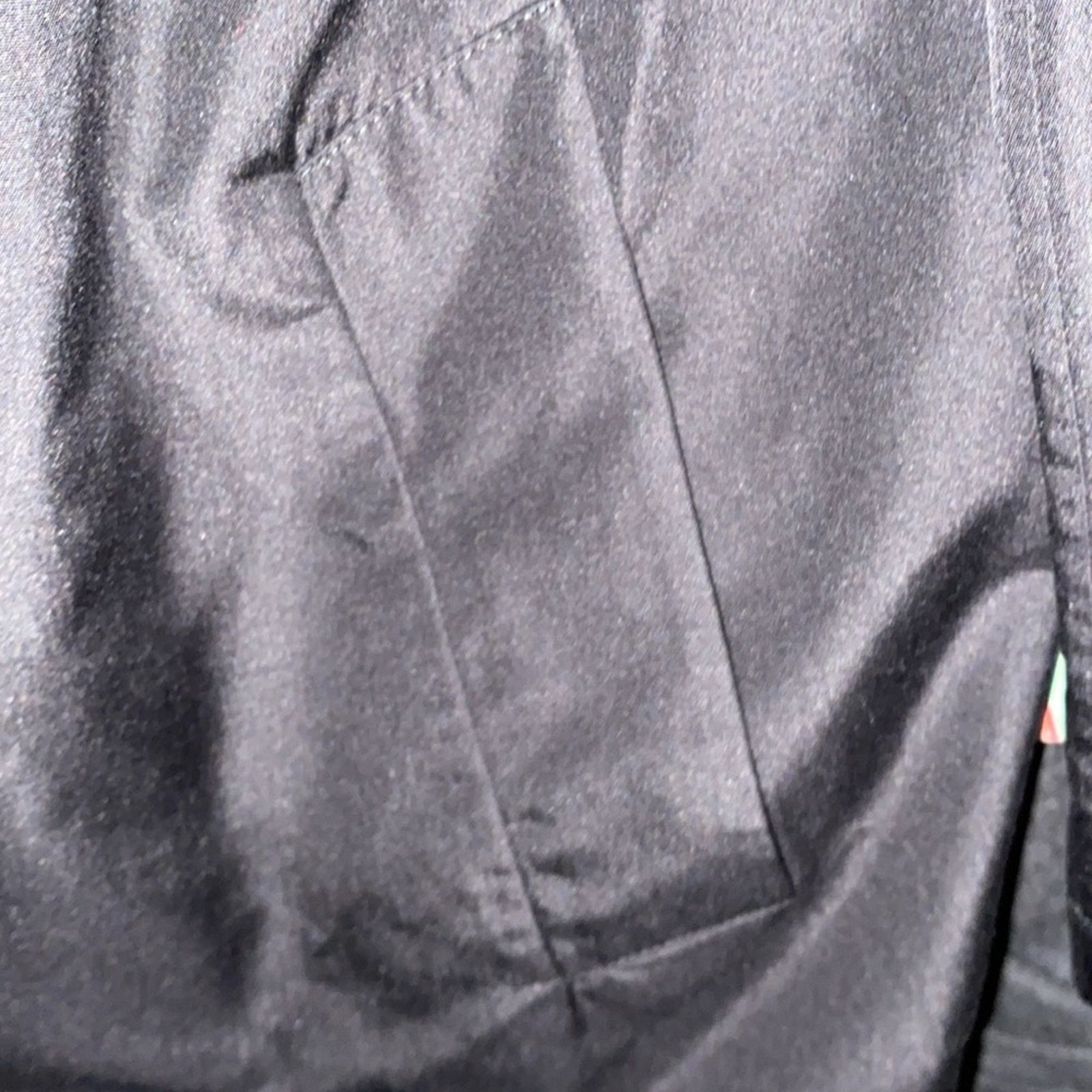 Akris AKRIS $5k O’Neill Silk Swing Coat Trench Black (No Liner) 2 Size XS / US 0-2 / IT 36-38 - 14 Thumbnail