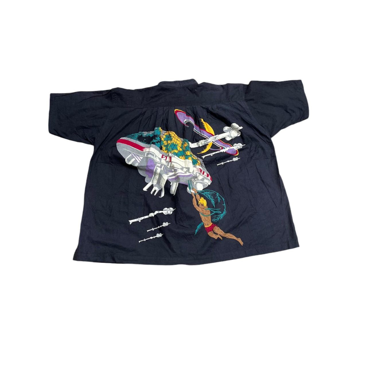 Issey Miyake Rare Vintage Spring Issey Miyake Sport Mandarin Collar Size US L / EU 52-54 / 3 - 4 Thumbnail