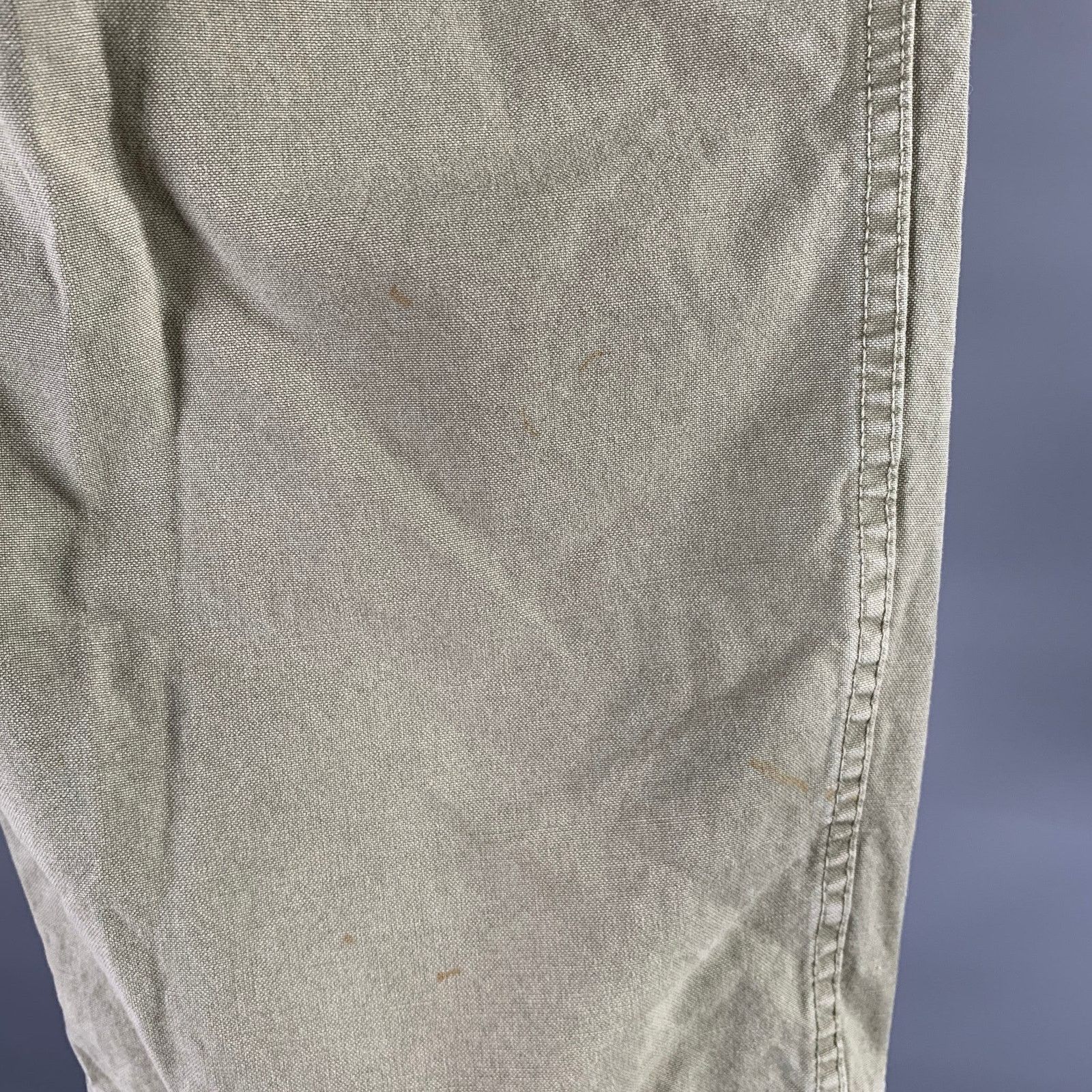Visvim VISVIM Size L Green Distressed Cotton Button Fly Shorts Size US 36 / EU 52 - 4 Thumbnail