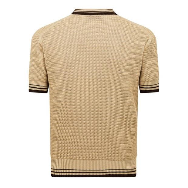 Prada PRADA Embroidered Logo Knitted T-Shirt Size US S / EU 44-46 / 1 - 6 Thumbnail