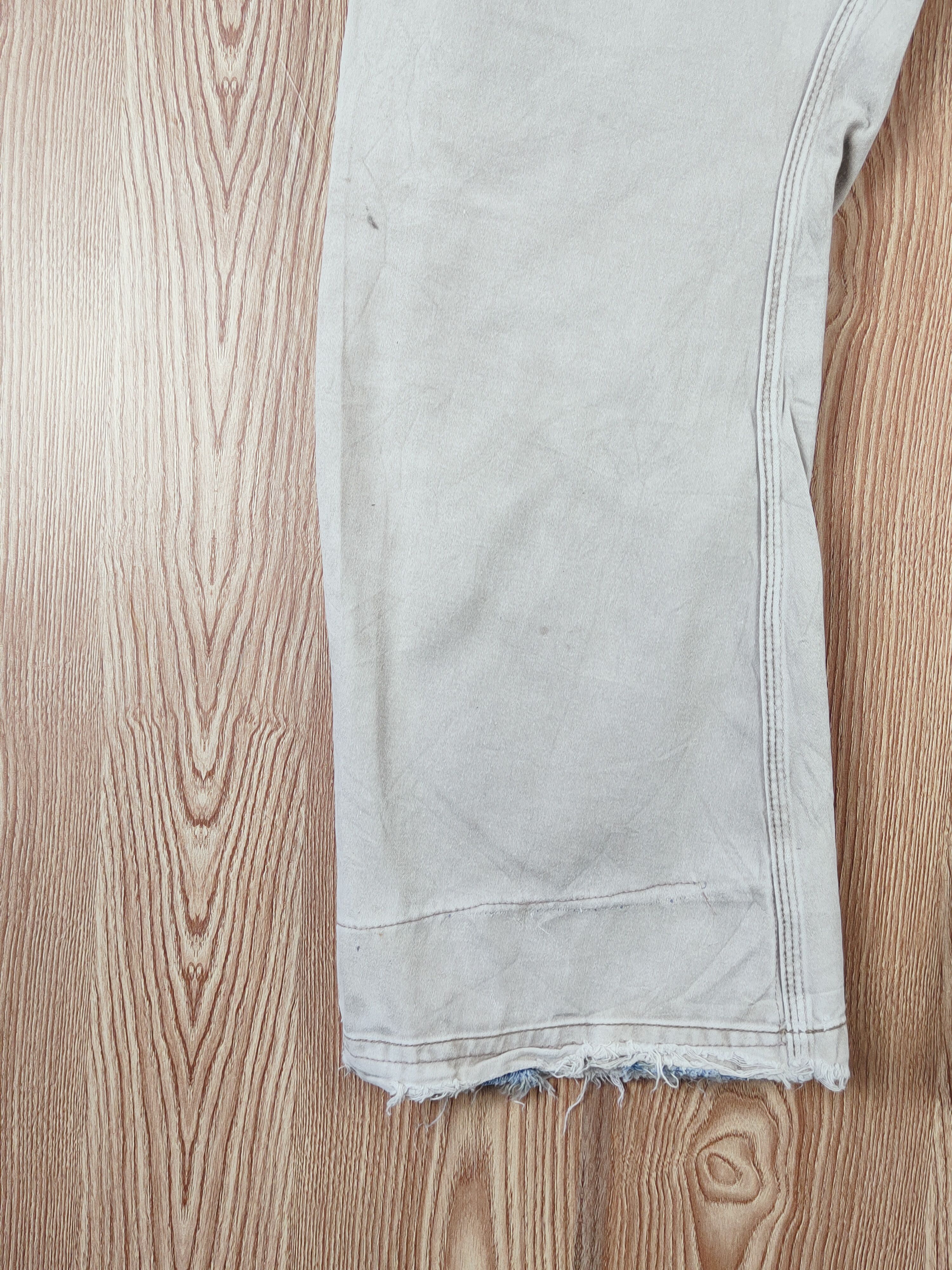 Japanese Brand Evenriver Gray Faded Multipocket Tactical Cargo Pants #W086 Size US 35 - 10 Thumbnail
