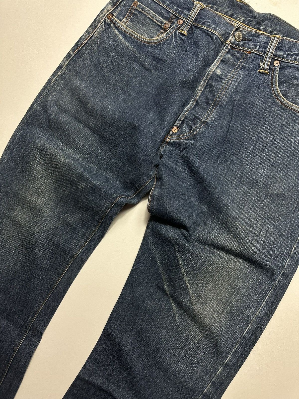Evisu Vintage Evisu Seagull Selvedge Jeans Size US 34 / EU 50 - 9 Thumbnail