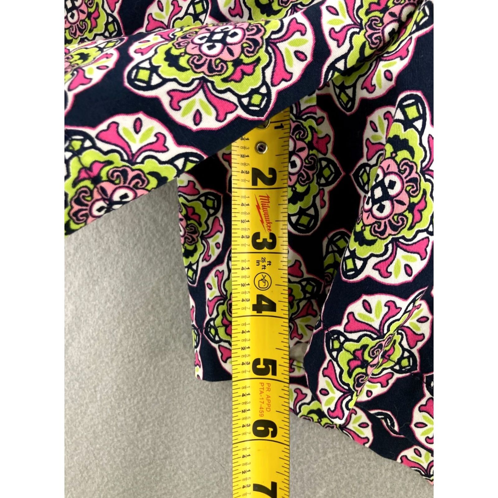 Vintage Crown And Ivy Shorts Womens 6 Paisley Design Size 28" / US 6 / IT 42 - 5 Thumbnail