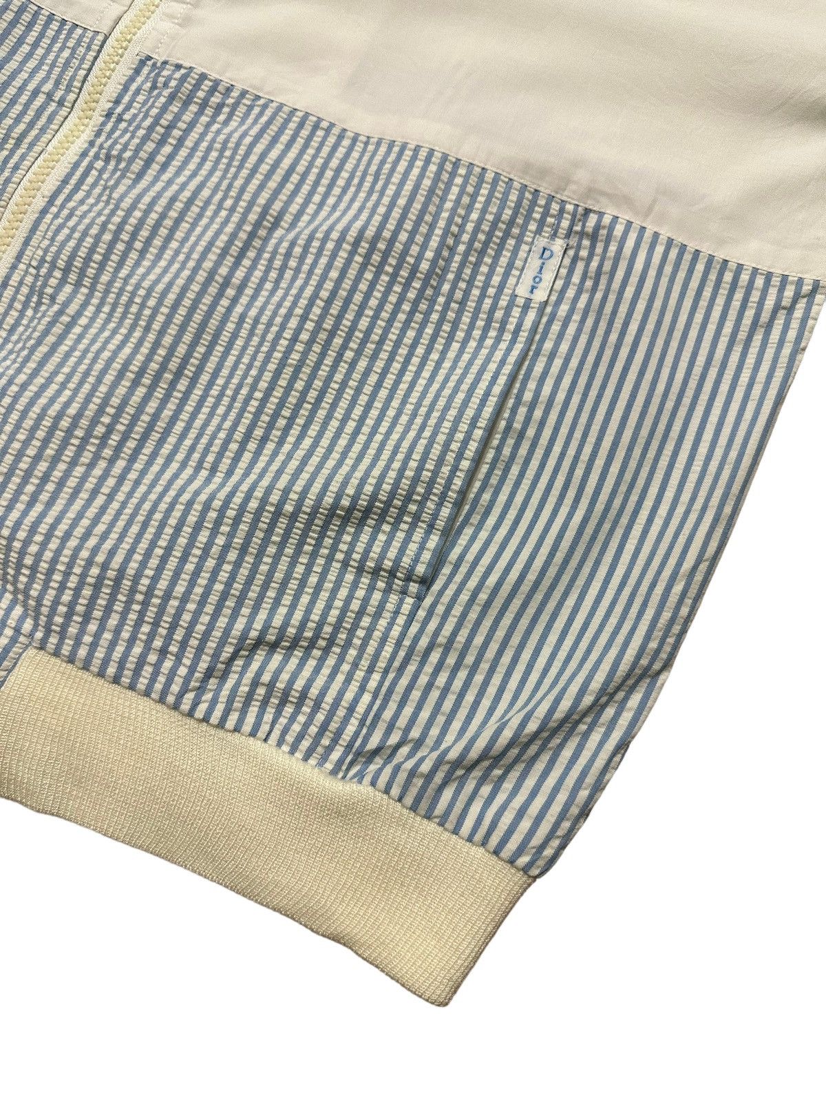 Christian Dior Monsieur Vintage Christian Dior Monsieur striped short sleeve shirt Size US L / EU 52-54 / 3 - 3 Thumbnail