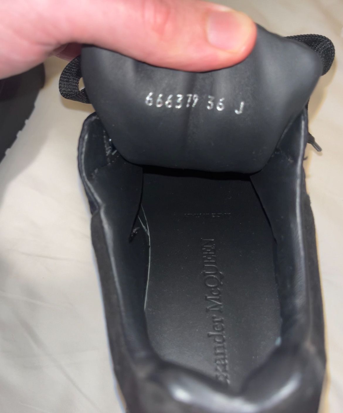 Alexander McQueen Women's Oversized Sneaker Size US 6 / IT 36 - 4 Thumbnail
