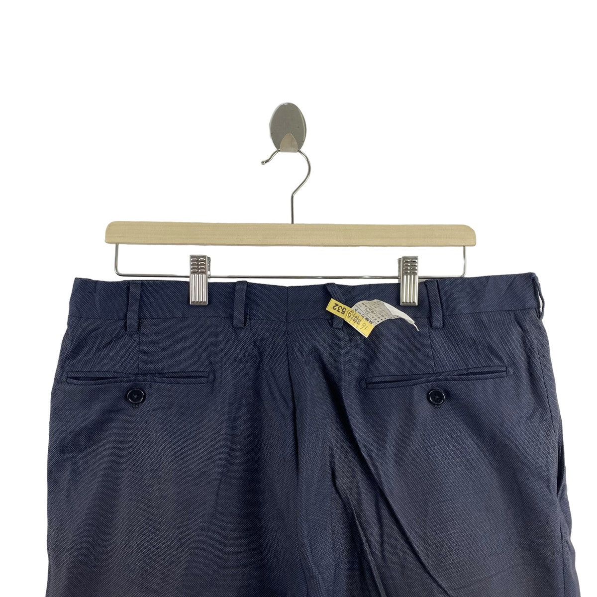 Armani Vintage ARMANI COLLEZIONI Italy Straight Cut Casual Trousers Size US 36 / EU 52 - 4 Thumbnail