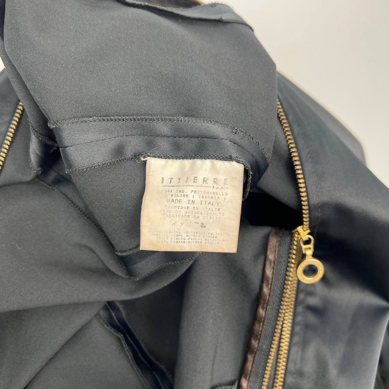 Versace Jeans Couture Versace Black Coat Jacket Full Zip Gold Tone Hardware Size M / US 6-8 / IT 42-44 - 22 Thumbnail